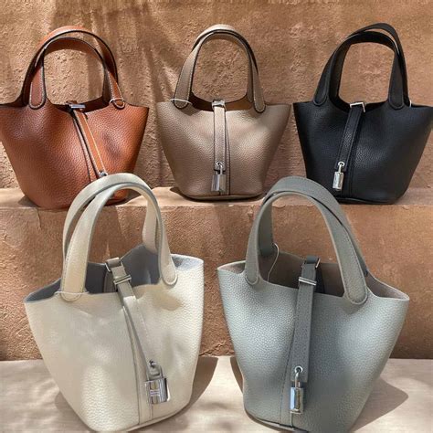 hermes epopee bucket bag|Hermes picotin size chart.